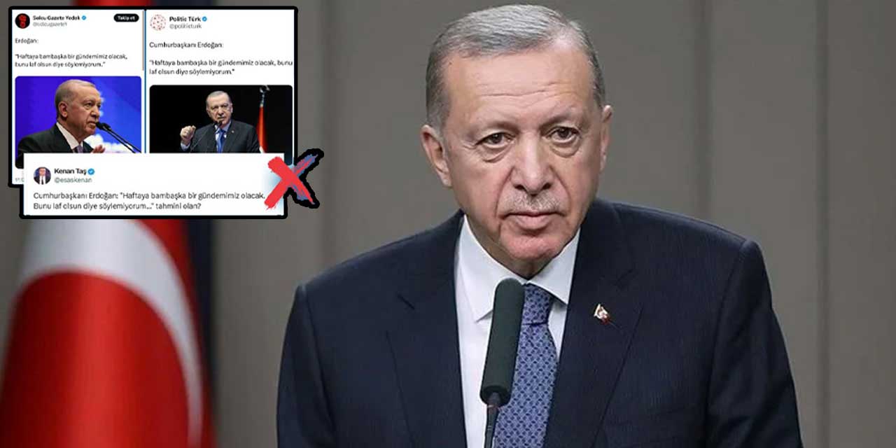 DMM açıkladı: Cumhurbaşkanı Erdoğan'a yönelik algı çalışması çürütüldü