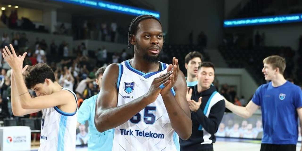 Türk Telekom, Avrupa'da üç maç sonra kazandı: Anthony Brown 39 sayı attı