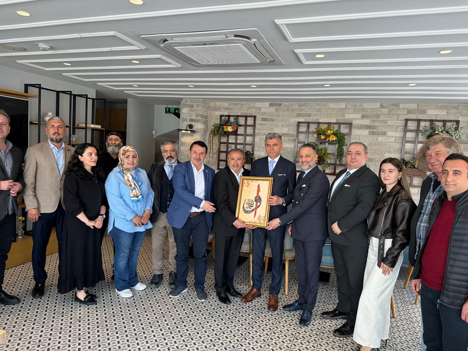 Kaymakamımız Sn. Dr. Arslan Yurt’tan Eyüpsultan Gazeteciler Derneği’ne Ziyaret