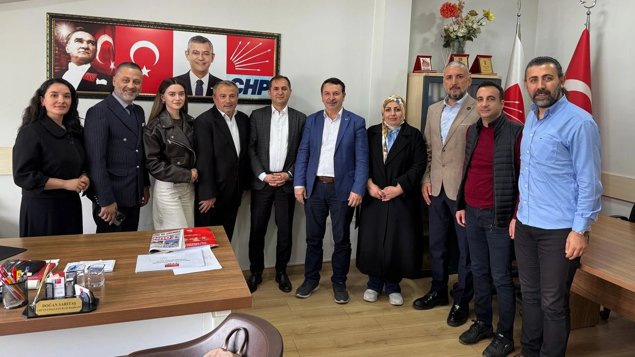 Eyüpsultan Gazeteciler Derneği’nden CHP İlçe Başkanı Sarıtaş’a Ziyaret