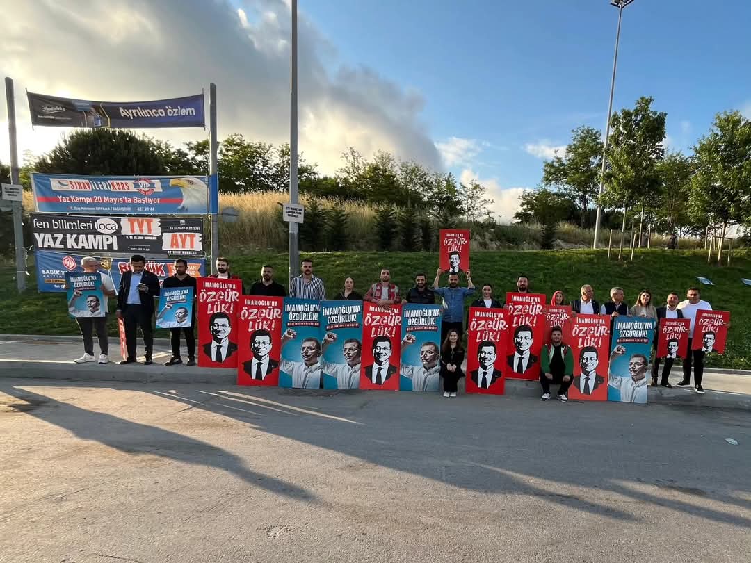 CHP BAŞAKŞEHİR İLÇE BAŞKANI BEYZADE KAYABAŞI: “EKREM BAŞKAN’A ÖZGÜRLÜK, SANDIĞI ÖNÜMÜZE İSTİYORUZ!”