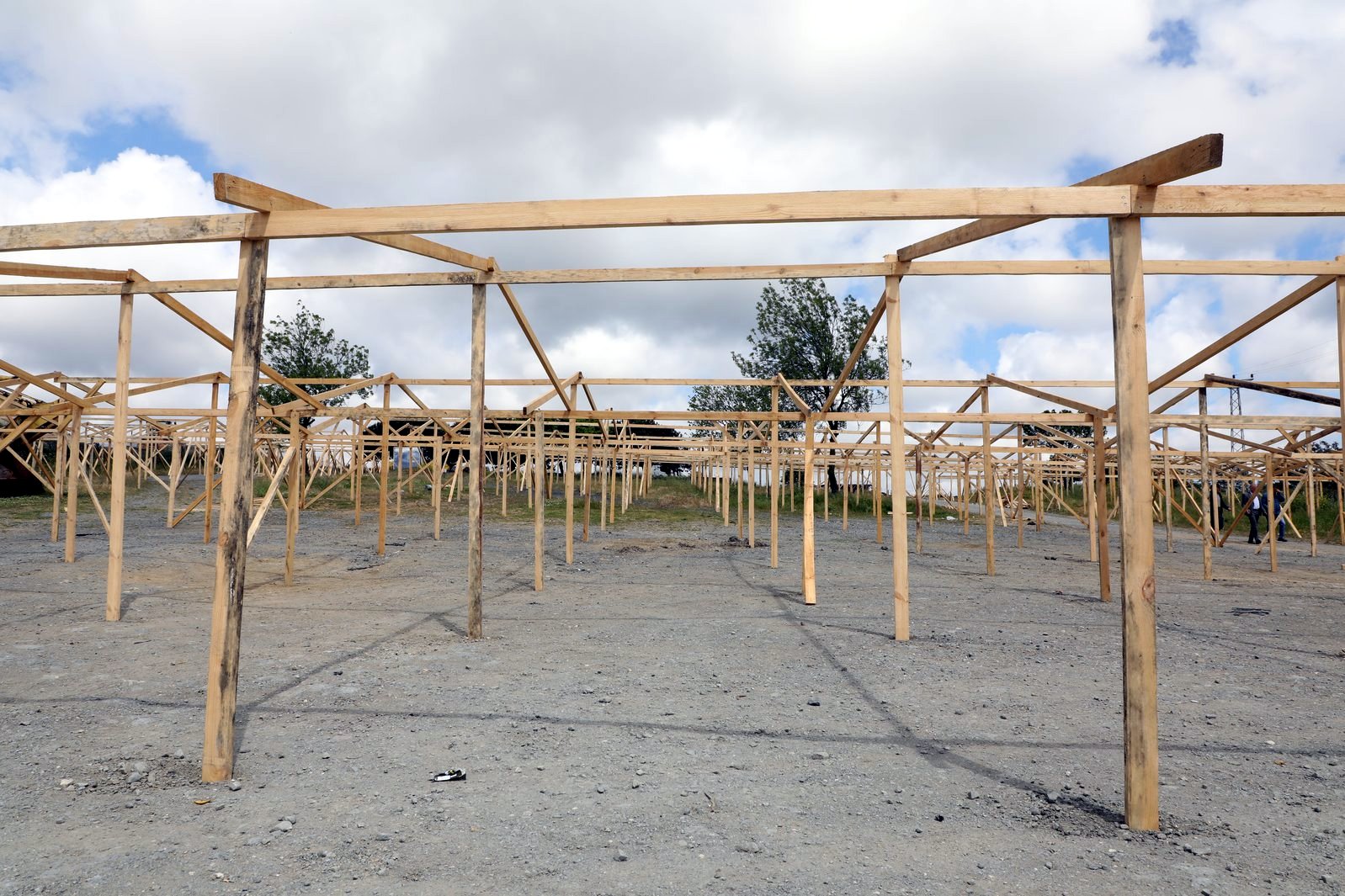 Eyüpsultan’da kurban satışları için modern alanlar kuruluyor