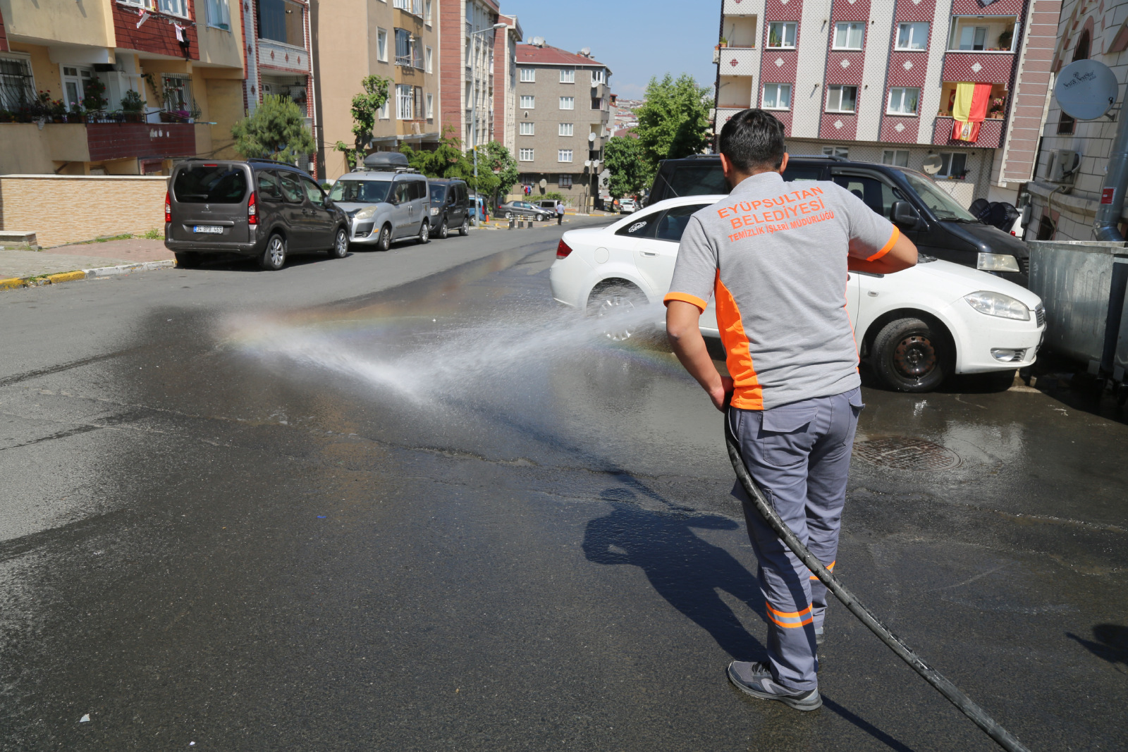 Temiz bir Eyüpsultan için aralıksız mesai