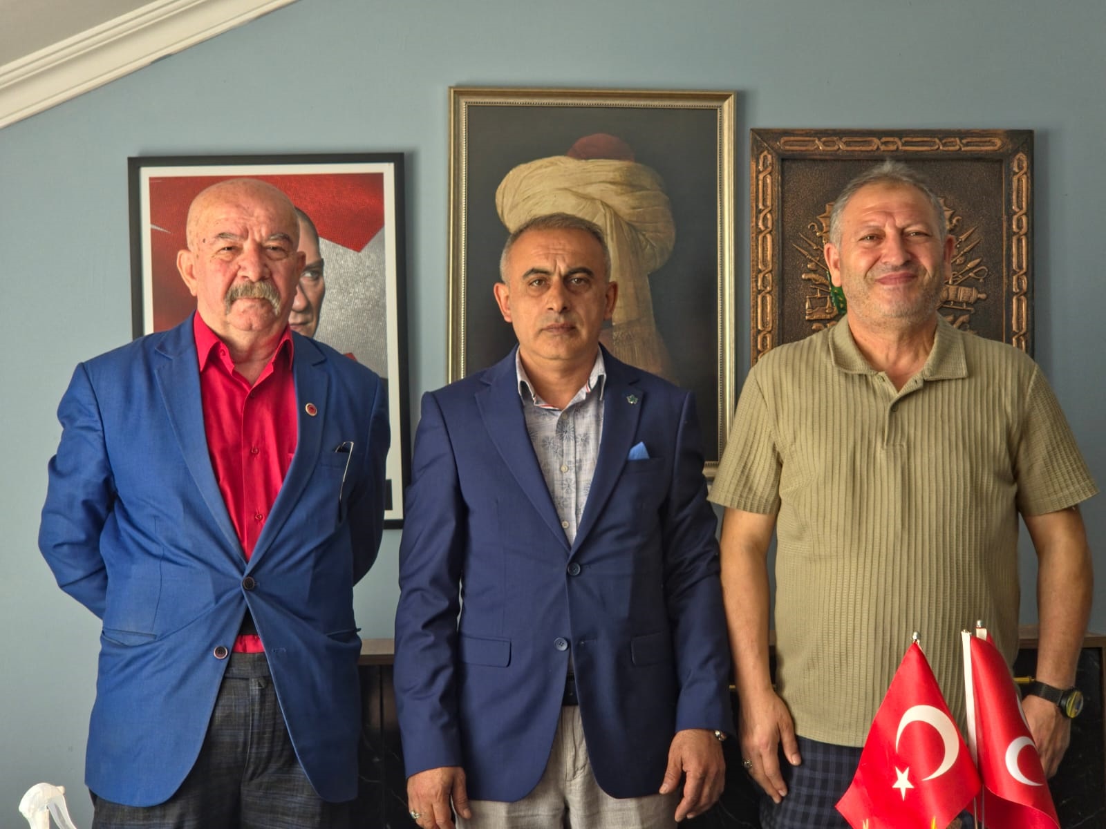 GELECEK PARTİSİNDEN TURANCI DÜŞÜNCE DERNEĞİNE ZİYARET