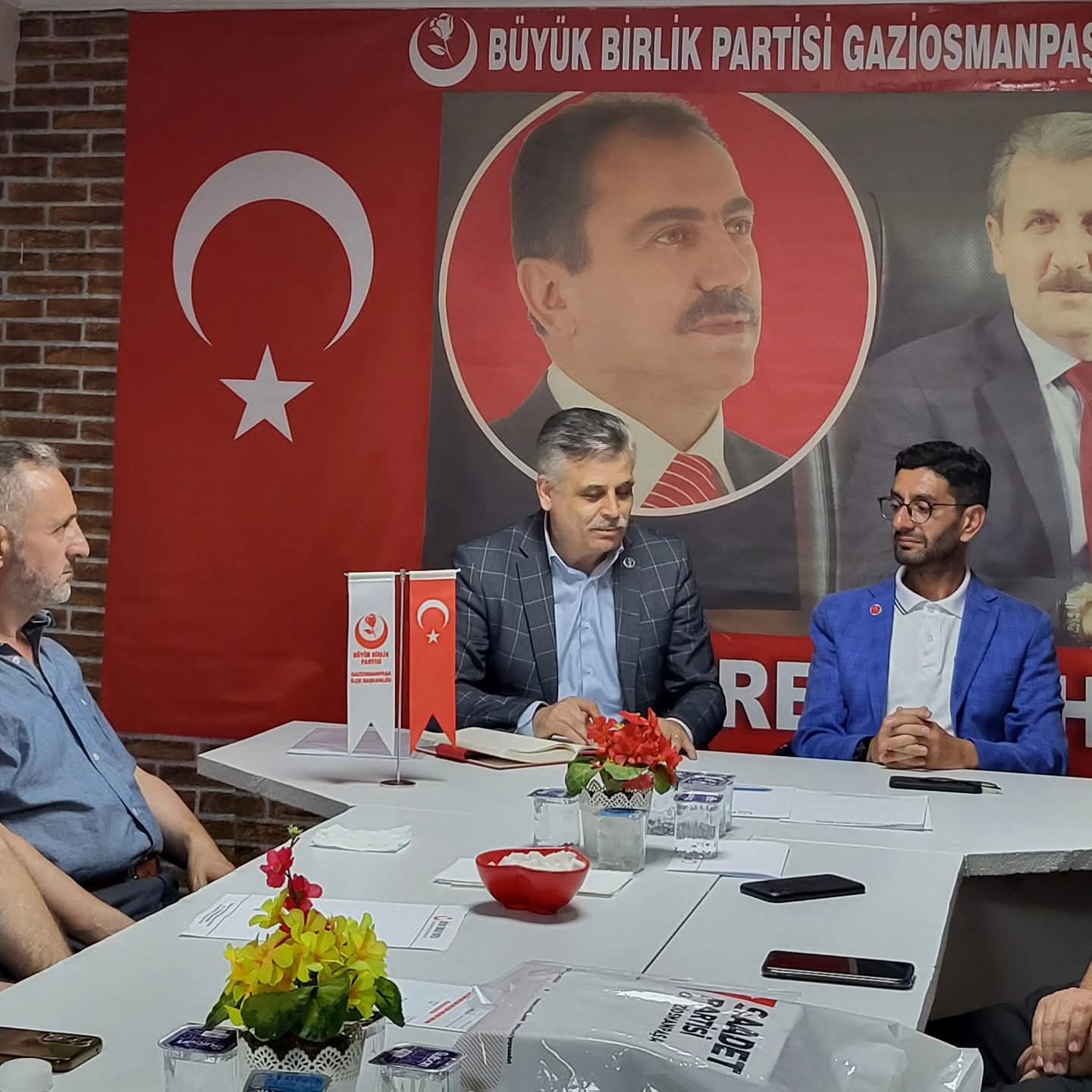 BBP ilçe Başkanlığına Hayırlı Olsun Ziyareti