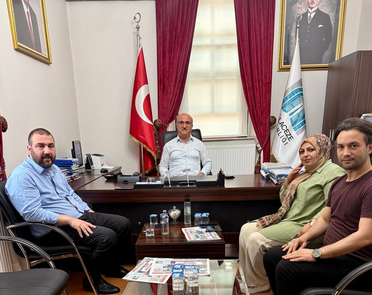 AVRUPA BİRLİĞİ GAZETESİ VE NET HABERLER DARÜLACEZEYİ ZİYARET ETTİ.