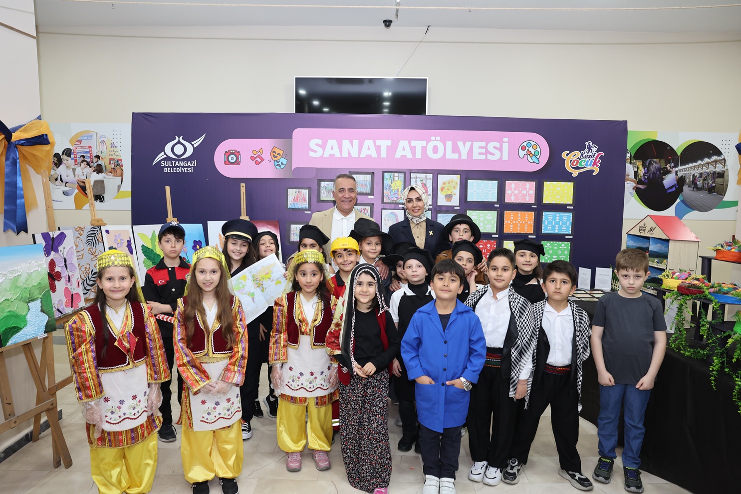 Kaşif Çocuklara Rengarenk Mezuniyet