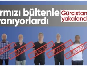 Ali Yerlikaya duyurdu: Kırmızı bültenle aranan 5 suçlu Gürcistan’da yakalanıp ülkeye getirildi