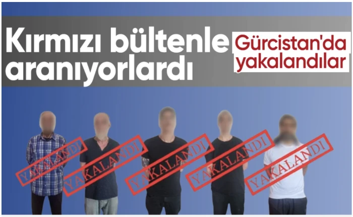 Ali Yerlikaya duyurdu: Kırmızı bültenle aranan 5 suçlu Gürcistan’da yakalanıp ülkeye getirildi