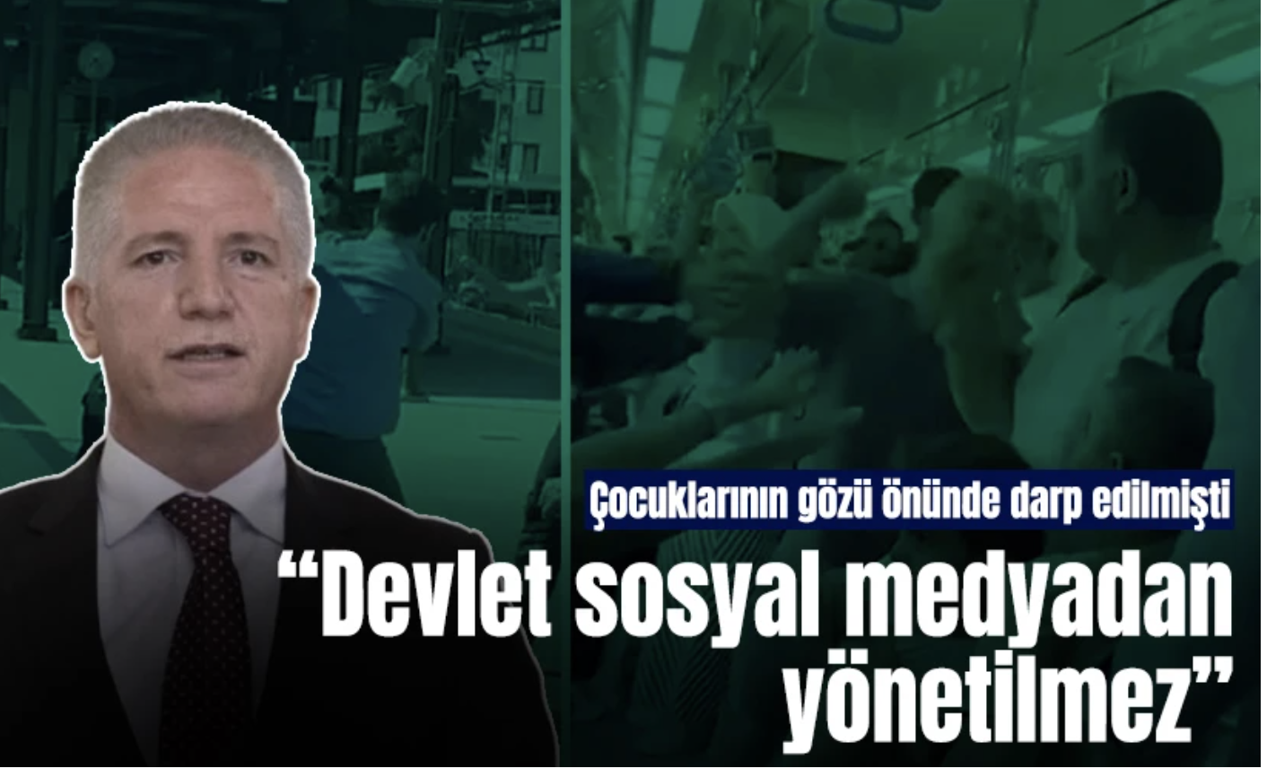 Marmaray’da bir baba çocuklarının yanında darp edilip burnu kırılmıştı! İstanbul Valisi Gül’den açıklama