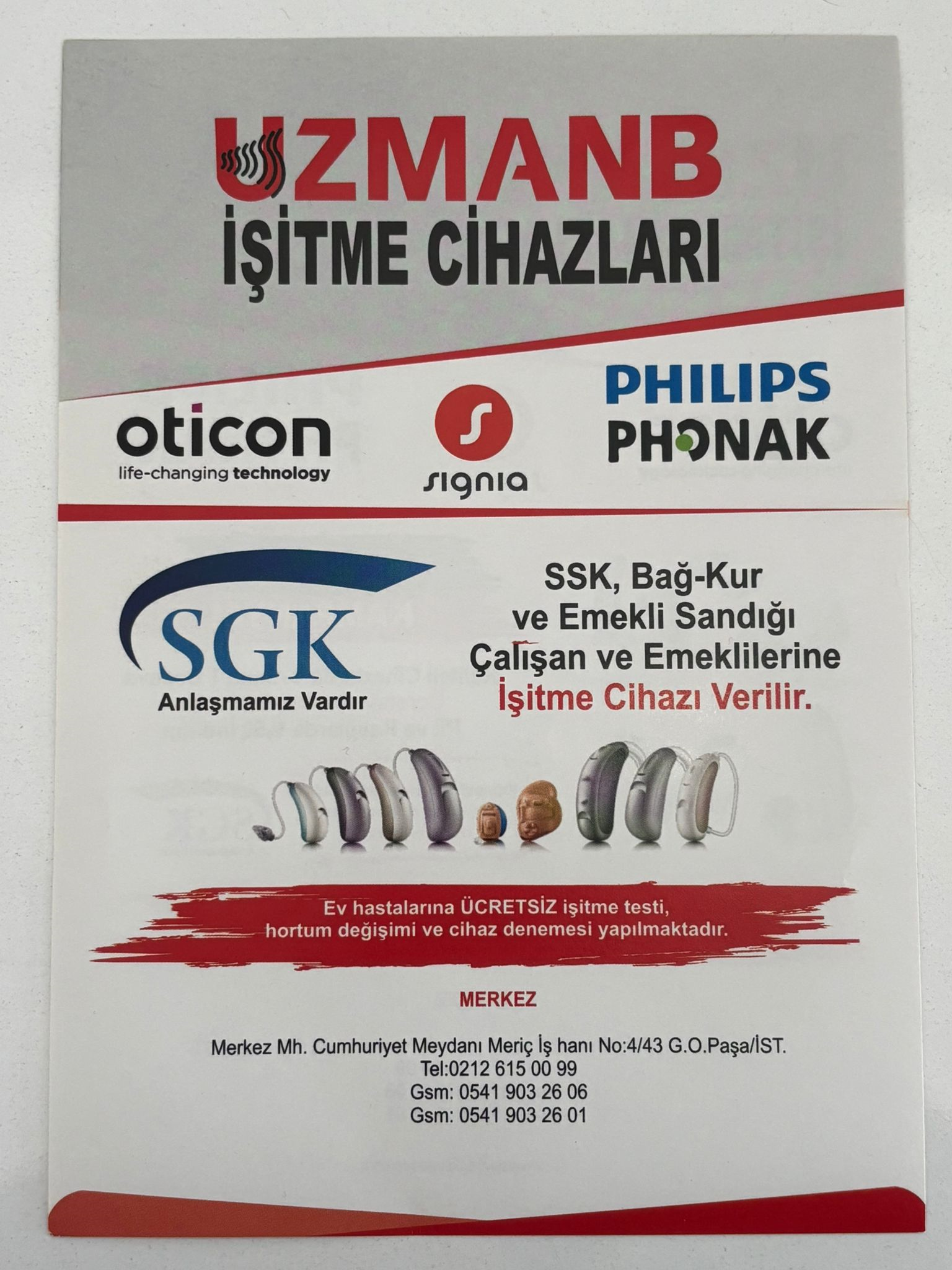 İŞİTME CİHAZLARINA UZMAN ÇÖZÜM