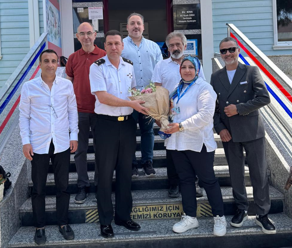 Jandarma Komutanı Zeki Gülter’e Gazetecilerden Ziyaret