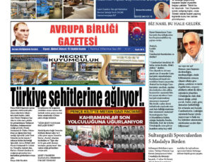 AVRUPA BİRLİĞİ GAZETESİ 287 SAYISI