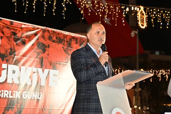 15 TEMMUZ’UN YIL DÖNÜMÜNDE GAZİOSMANPAŞA TEK YÜREK