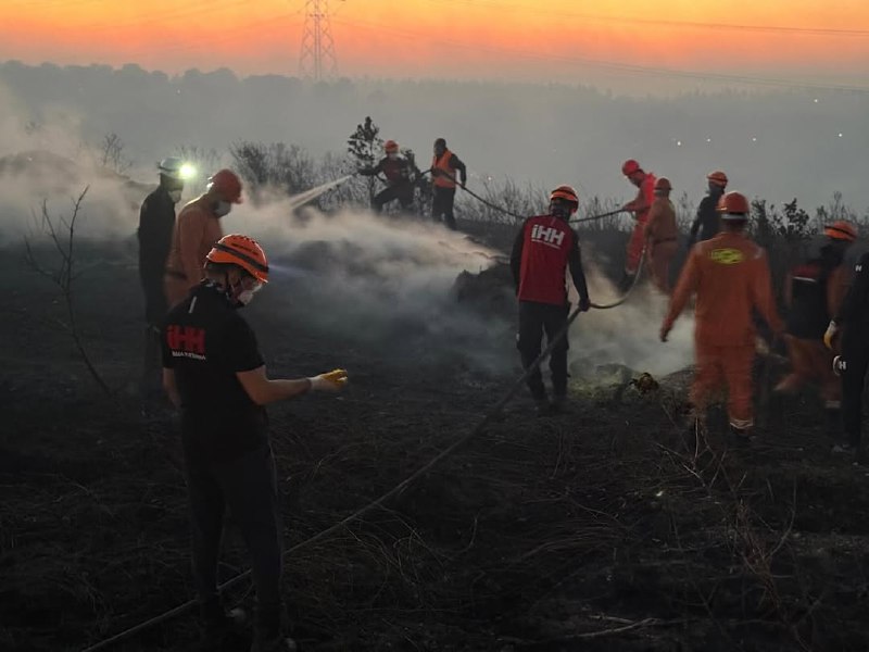 Türkiye ormanları için yangınlarda çalışan Tunuslu öğrenci yaralandı.