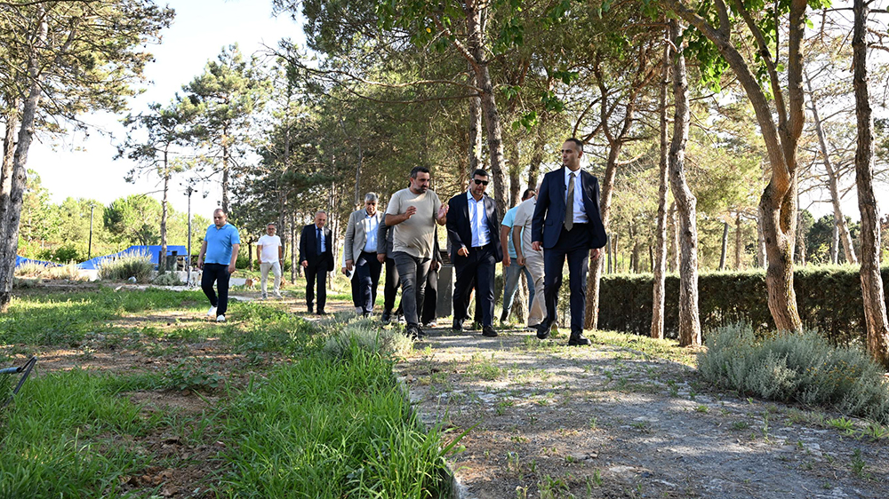 GAZİOSMANPAŞA MİLLET BAHÇESİ YENİLENEN YÜZÜYLE ÇOK YAKINDA AÇILIYOR
