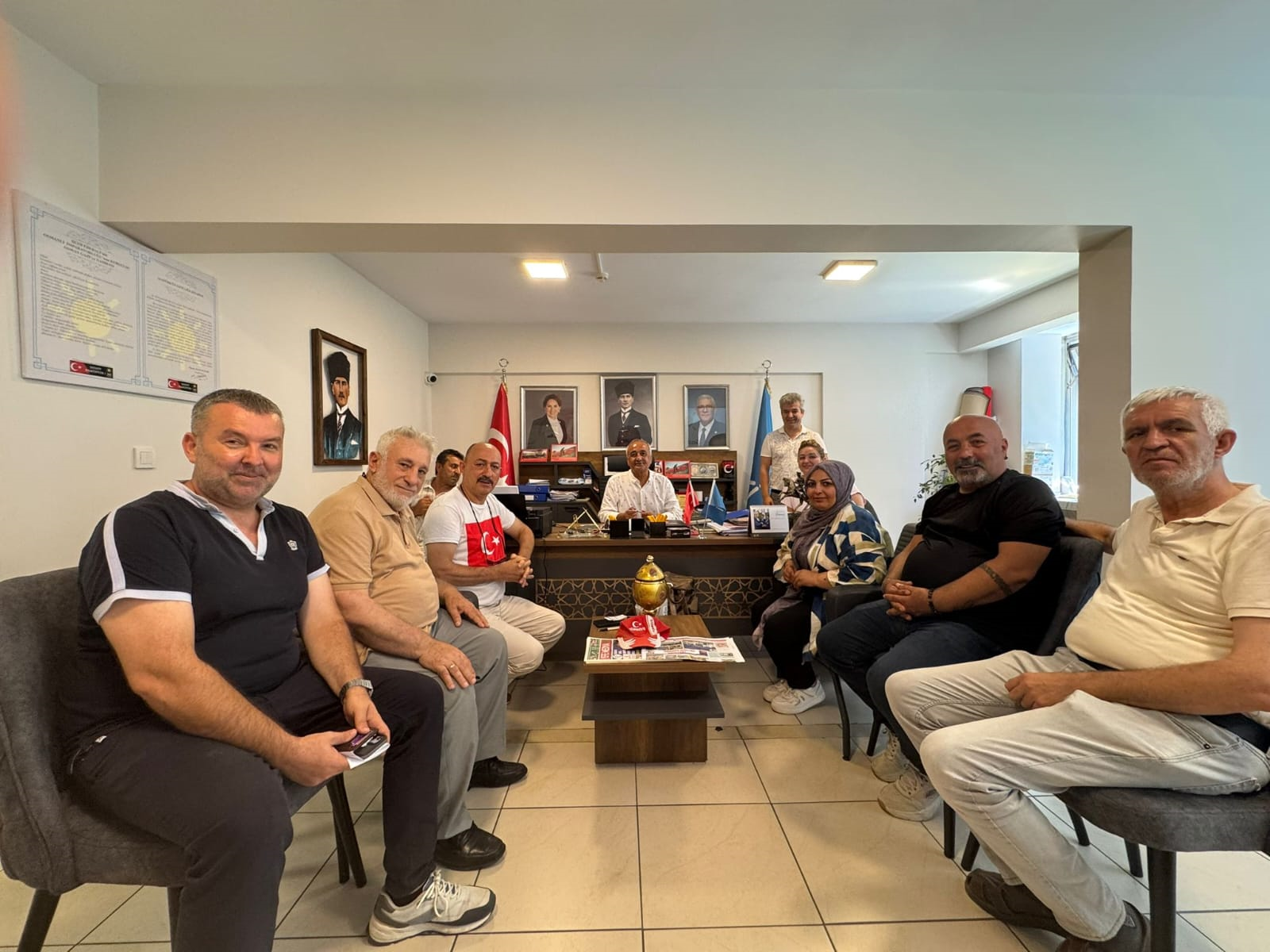 HARUN ÇAPUR 24 TEMMUZ BASIN BAYRAMINI KUTLADI