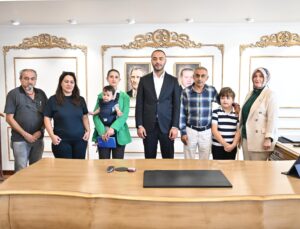 Gelecek Partisi ilçe Başkanı Başkan vekilini ziyaret etti