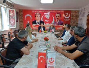 Gaziosmanpaşa Kaymakamı İskender Yönden’den BBP İlçe Başkanlığına Ziyaret