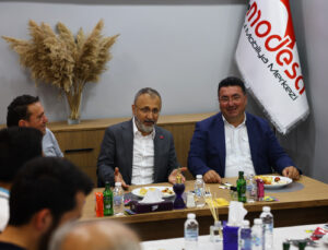 Başkan Özmen, MODESA esnafıyla buluştu
