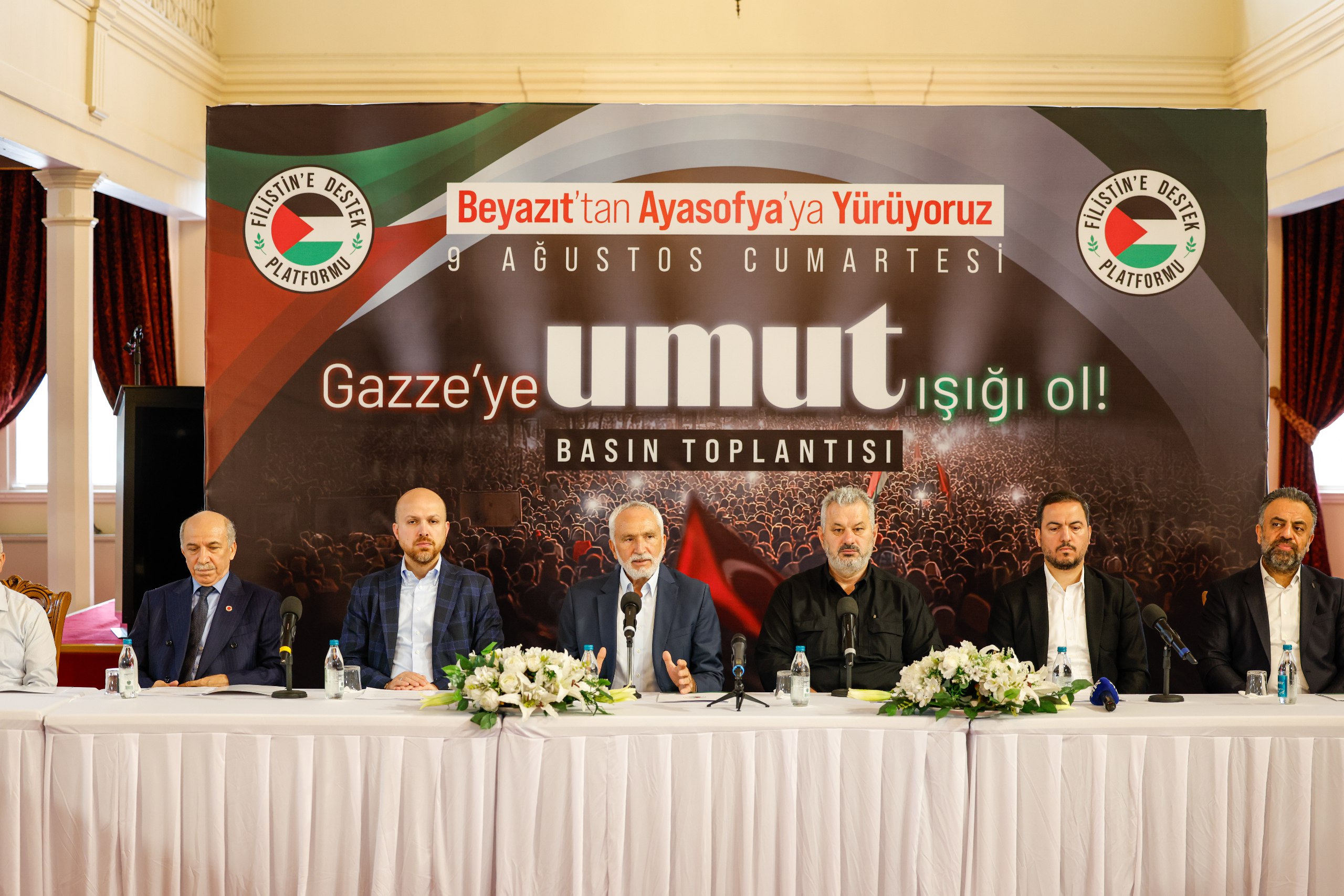 STK’lar Gazze için basın açıklaması yaptı