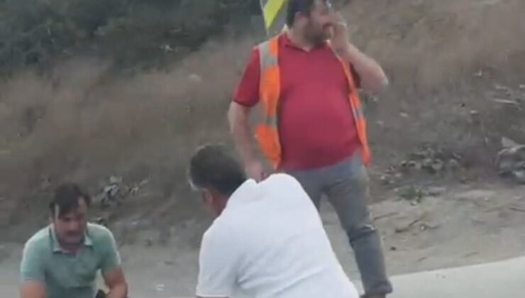 Arnavutköy Kemerburgaz Yolunda Motosiklet Kazası