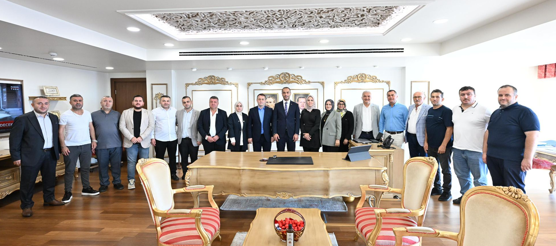 (Kasder) Kastamonulular Dayanışma Derneği’nden Gaziosmanpaşa Belediyesi’ne Ziyaret