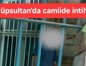 Eyüpsultan’da Camide İntihar