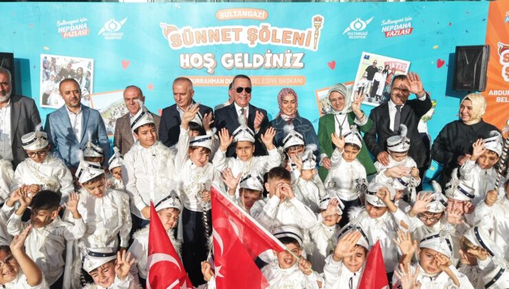 Sultangazi’de Toplu Sünnet Şöleni Heyecanı