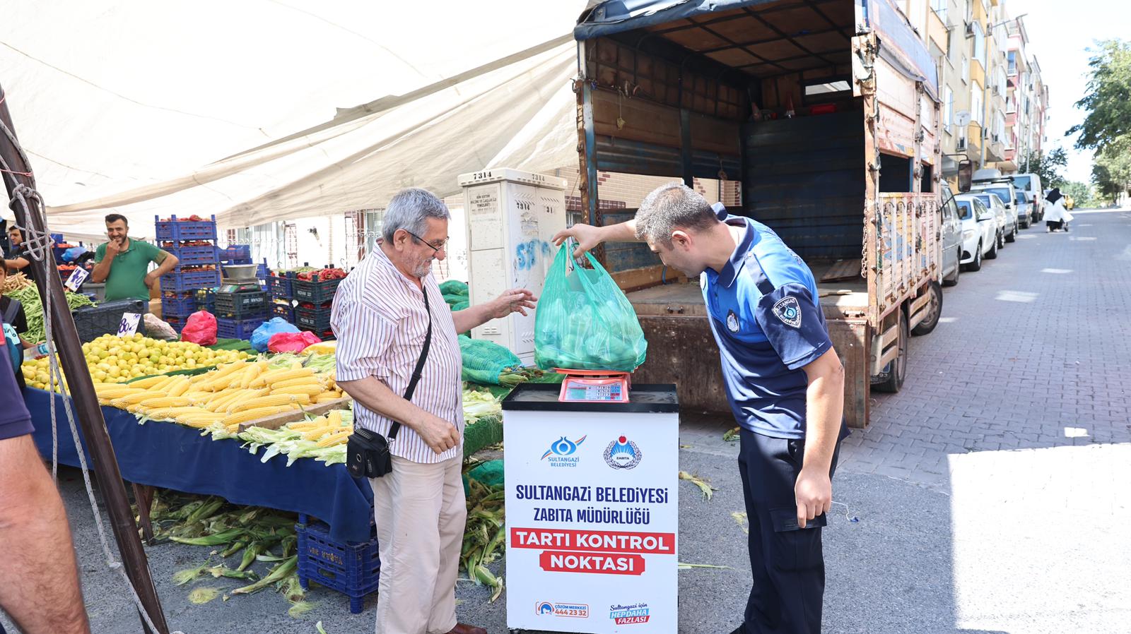Zabıtalardan Pazarlarda Sıkı Denetim