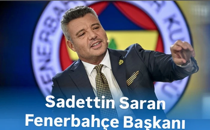 Fenerbahçe Kulübünde Yeni Başkan Sadettin Saran