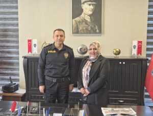 Gaziosmanpaşa İlçe Emniyet Müdürü Halis Erdoğan’a Ziyaret