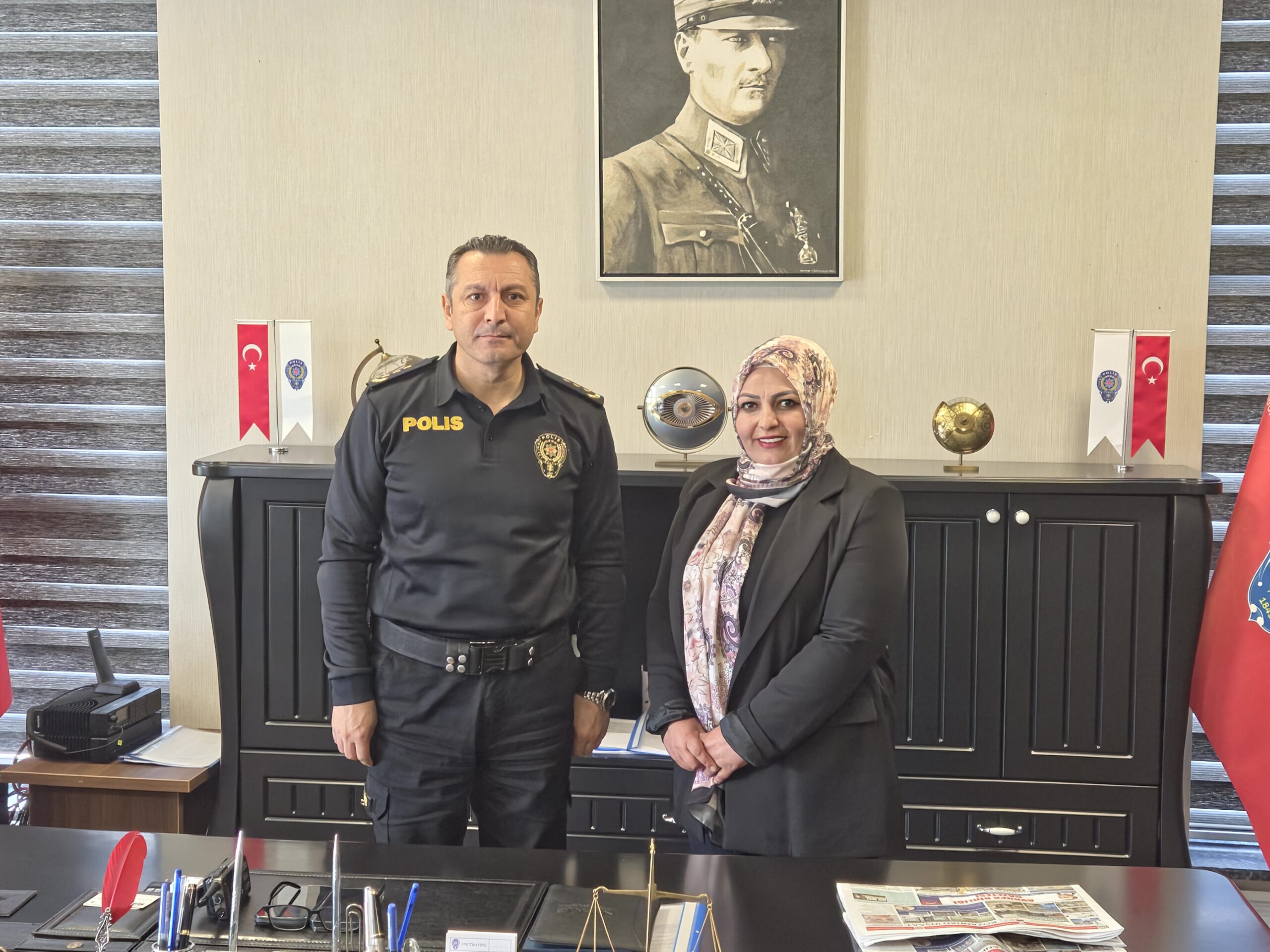 Gaziosmanpaşa İlçe Emniyet Müdürü Halis Erdoğan’a Ziyaret