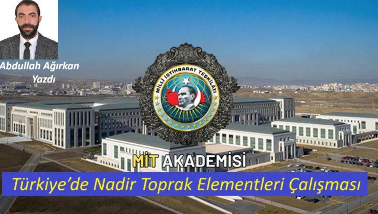 MİT AKADEMİSİNİN ÖNEMLİ ÇALIŞMASI