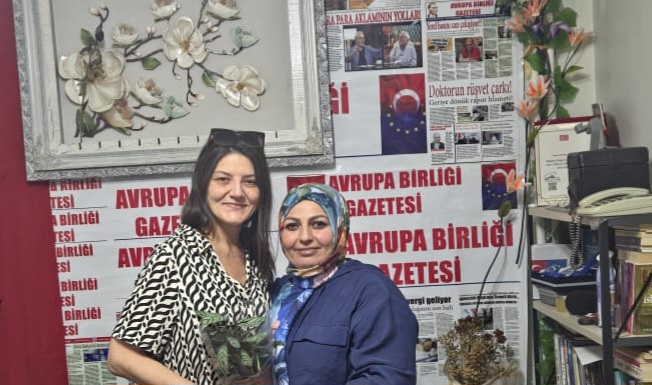 Demokrat Parti İlçe Başkanı Banu Yabaş İlgar’dan 21 Ekim Dünya Gazeteciler Günü Ziyareti