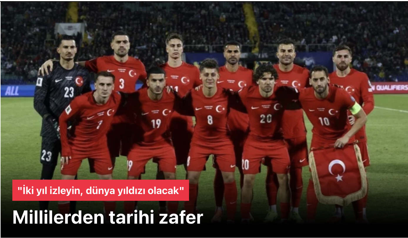 Türkiye Bulgaristan’ı 6-1 Yendi: Spor Yazarlarından Övgüler Yağdı, Kenan Yıldız Dünya Yıldızı Olacak!