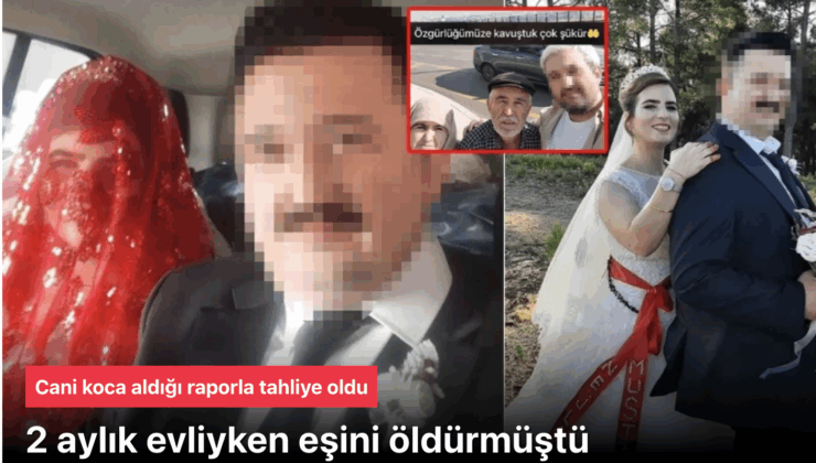 2 Aylık Evli, Eşini Boğazını Keserek Öldüren Cani Koca Tahliye Edildi: Adalet Sisteminde Yeni Bir Skandal mı?