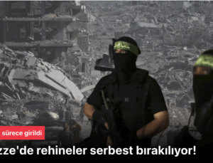 Gazze barış süreciıyorbaşl: Rehineler için geri sayım başladı