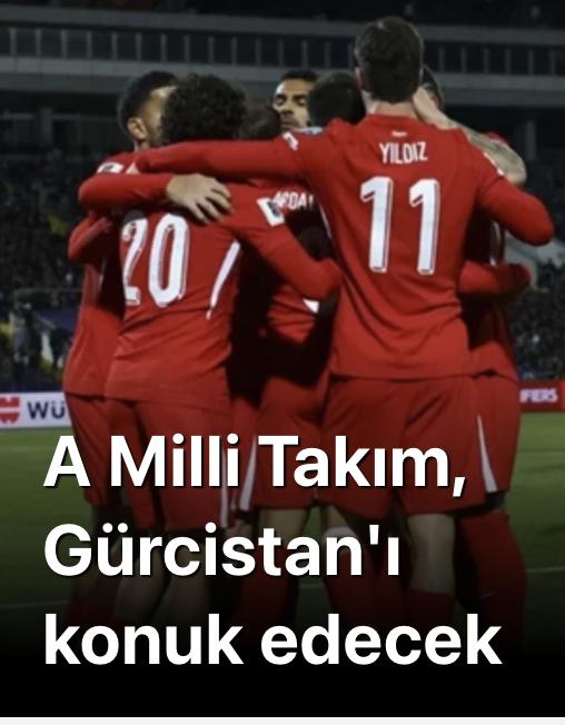 Milli Takımımız, Gürcistan’ı Konuk Ediyor: Dünya Kupasında Kritik Maç!