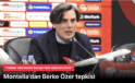 Montella’dan Berke Özer’e Tepki: Kampı Terk Etme Olayı ve Türkiye-Gürcistan Maçı Detayları