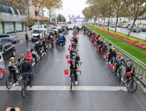 Gazze’deki Çocuklara Umut İçin Pedal Çevirdiler