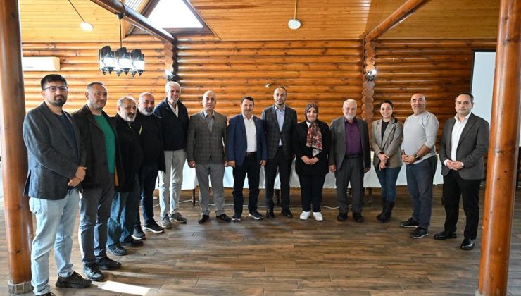 BAŞKAN VEKİLİ KARADENİZ, YEREL BASIN MENSUPLARINI AĞIRLADI