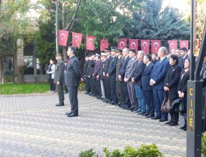 10 Kasım’da Ulu Önder Atatürk Saygıyla Anıldı