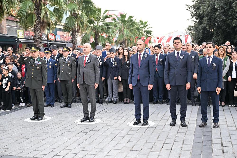 GAZİ MUSTAFA KEMAL ATATÜRK, GAZİOSMANPAŞA’DA SAYGI VE ÖZLEMLE ANILDI