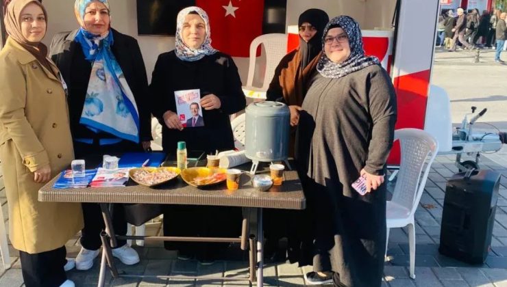 Saadet Partisi Gaziosmanpaşa İlçe Başkanlığı’nın Meydan Standına Ziyaret