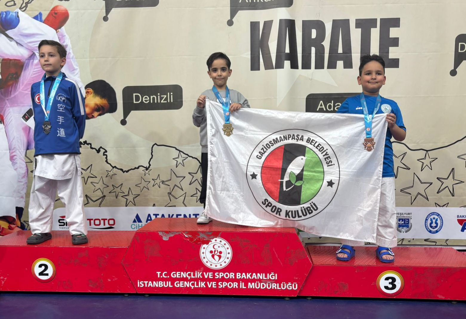 Gaziosmanpaşalı Minik Karateci Kaan Ayaz, Türkiye Şampiyonu Oldu