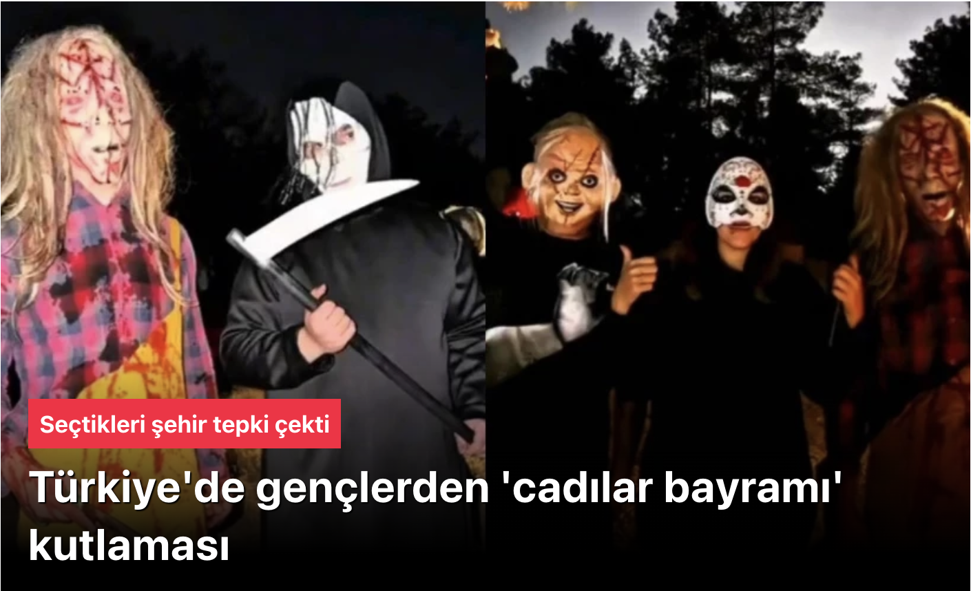 Şanlıurfa’da Cadılar Bayramı Kutlamaları Gündem Oldu: Peygamberler Şehri’nde Kültürel Çatışma mı?