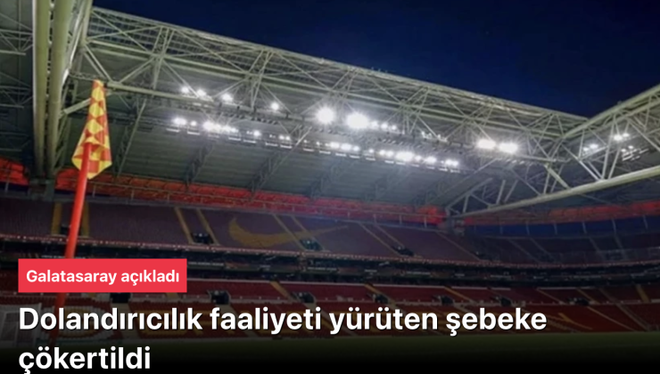 Galatasaray Taraftarlarını Vuran Dolandırıcılık Şoku: Mersin Merkezli Kara Borsa Çetesi Çökertildi! (Galatasaray Fraud Shock: Mersin-Based Black Market Gang Dismantled!)