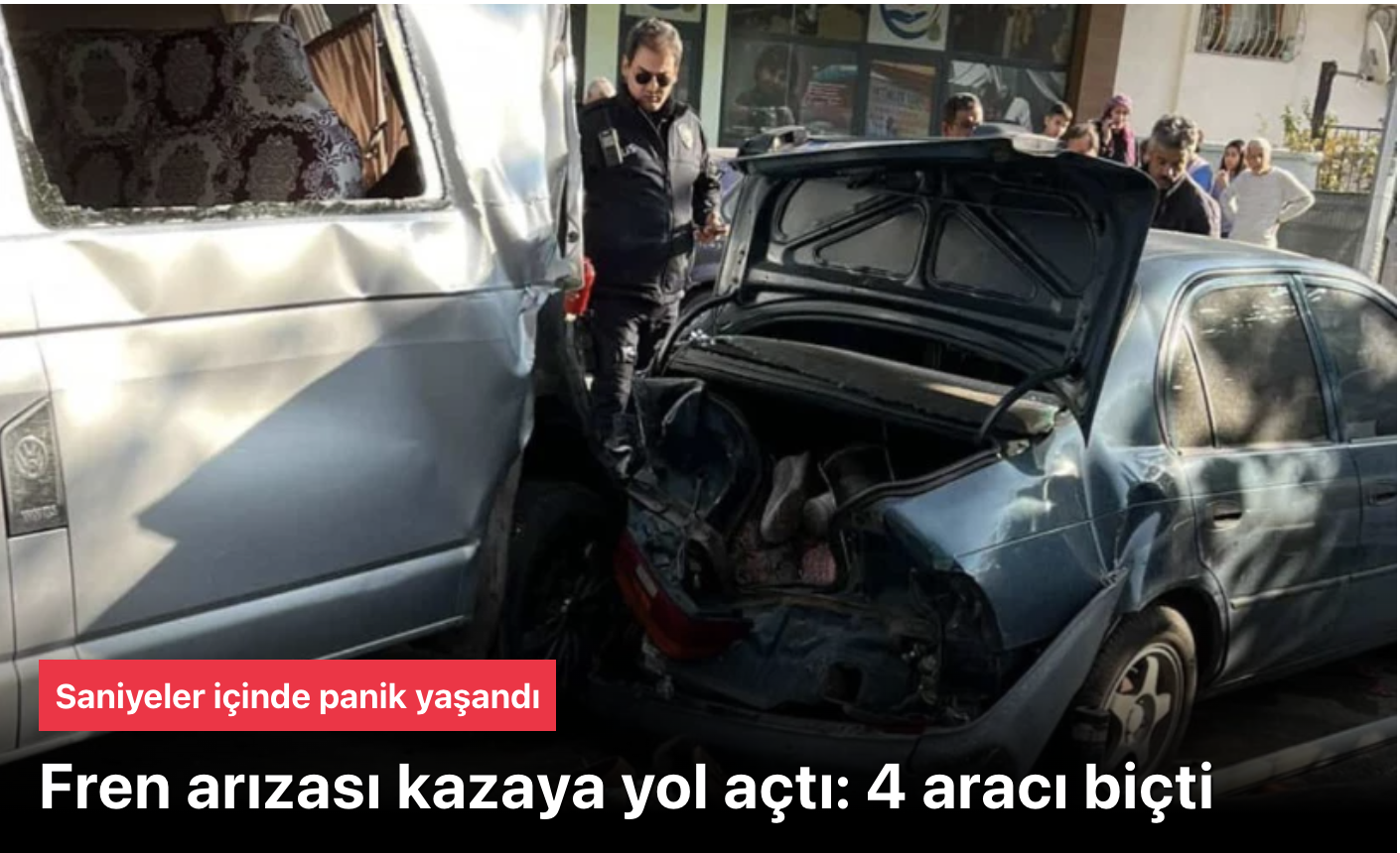 Ankara Keçiören’de Fren Arızası (Brake Failure) Sonucu Kamyon Park Halindeki 4 Aracı Biçti! Şok Edici KAZA (Accident) Anları ve Maddi Zararlar
