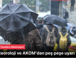 Türkiye’de Kış Kapıda: Meteoroloji’den Yağış ve Soğuma Uyarısı! Hava Durumu Tahminleri (Winter at the Door in Turkey: Rainfall and Cooling Warning from Meteorology! Weather Forecasts)